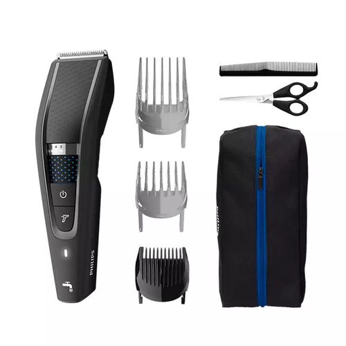 Cortacabellos Philips Incluye Peine, Tijeras y Estuche  28 posiciones de longitud  Modo Turbo