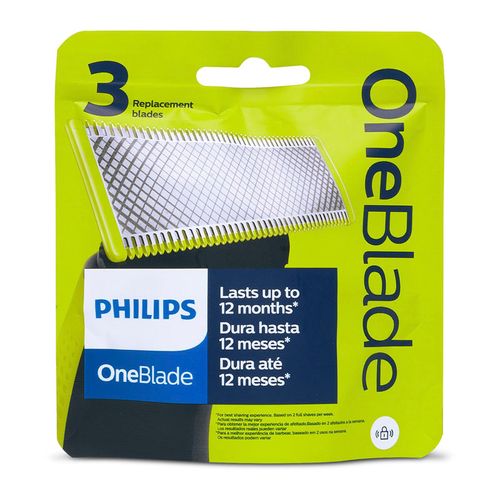 OneBlade Philips Cuchilla de recambio Pack Triple