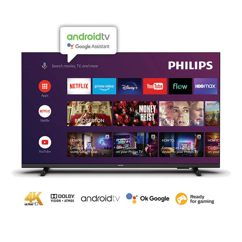 Android TV Philips 4K UHD 43 HDR10/HLG