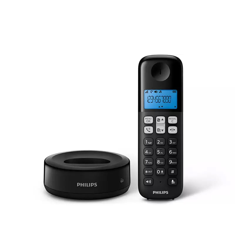 Teléfono inalámbrico Philips D1311B/77 — MultiAhorro Hogar