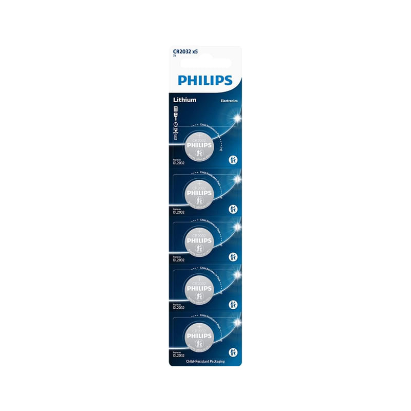 Pila CR2032 Lithium Philips 3.0V B5