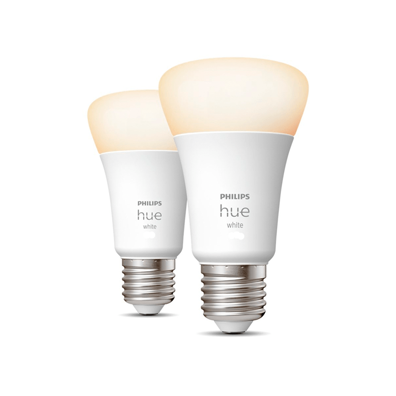 SET 2x LED Bombilla regulable Philips Hue WHITE GU10/5,2W/230V 2700K